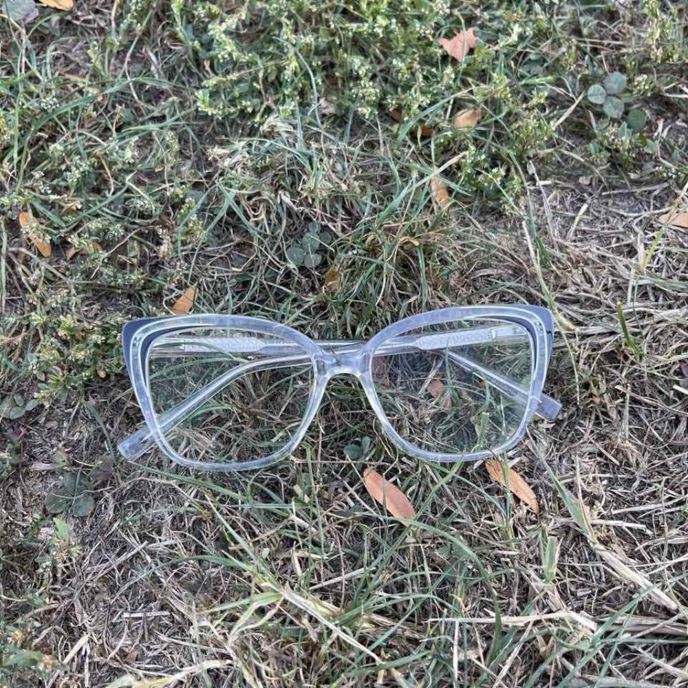 Pre-owned clear prescription Enhance eyeglasses, good condition